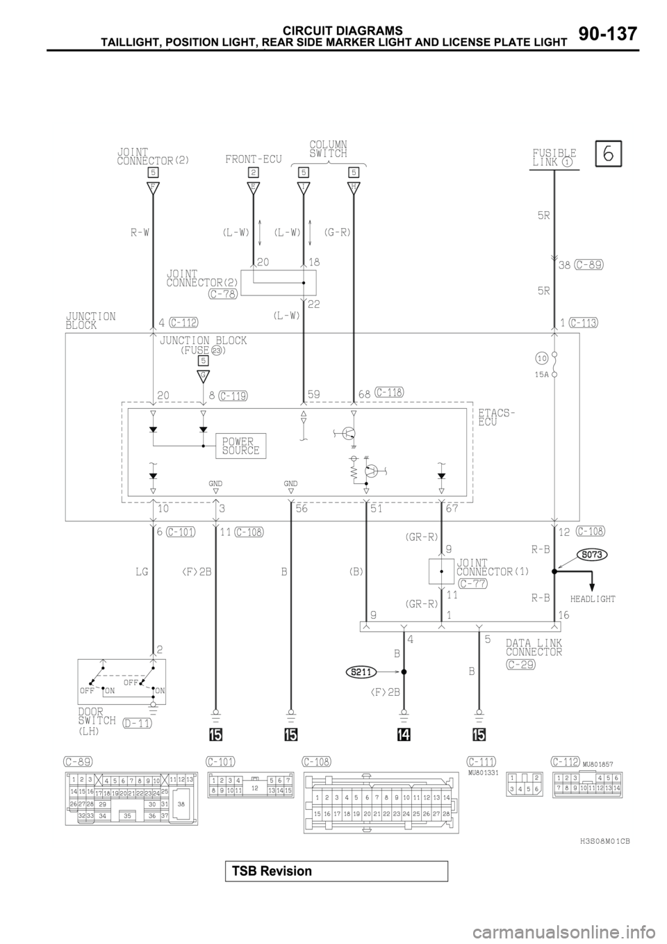 MITSUBISHI SPYDER 2003  Service Repair Manual 