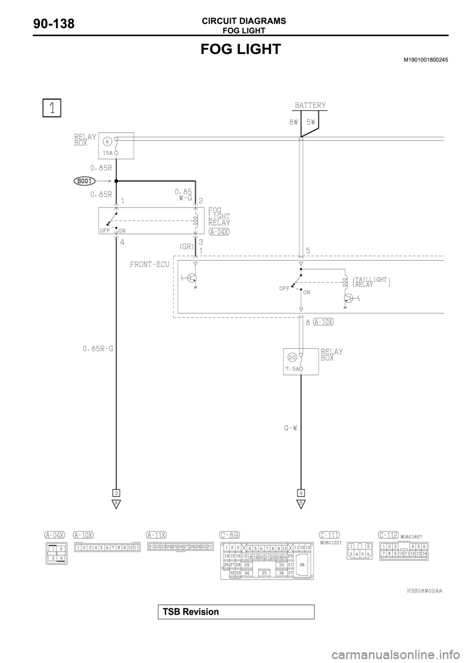 MITSUBISHI SPYDER 2003  Service Repair Manual 