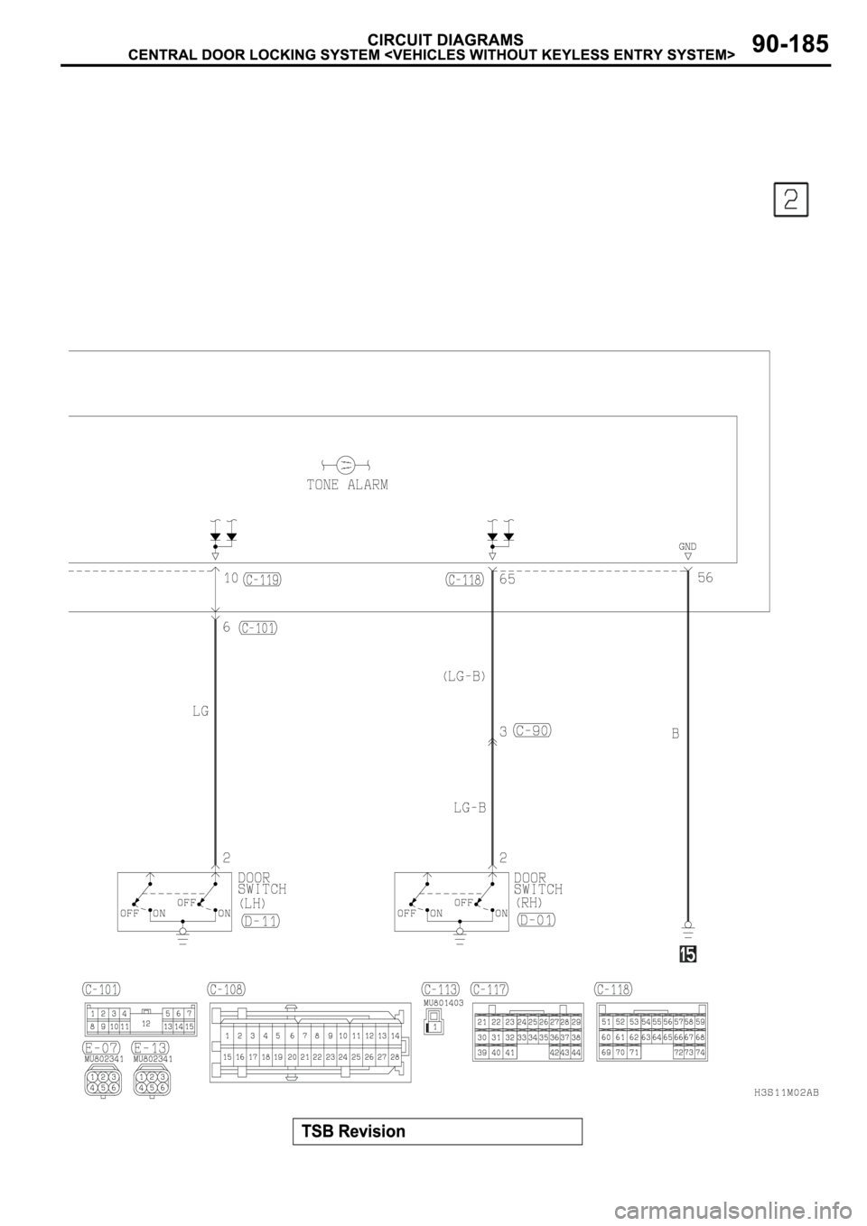 MITSUBISHI SPYDER 2003  Service Repair Manual 