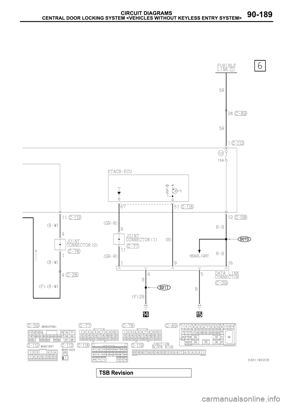 MITSUBISHI SPYDER 2003  Service Repair Manual 