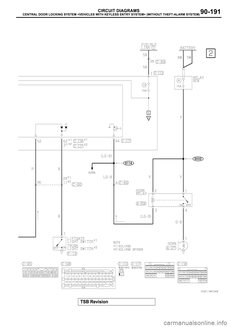 MITSUBISHI SPYDER 2003 Service Repair Manual MITSUBISHI SPYDER 2003 Service Repair Manual