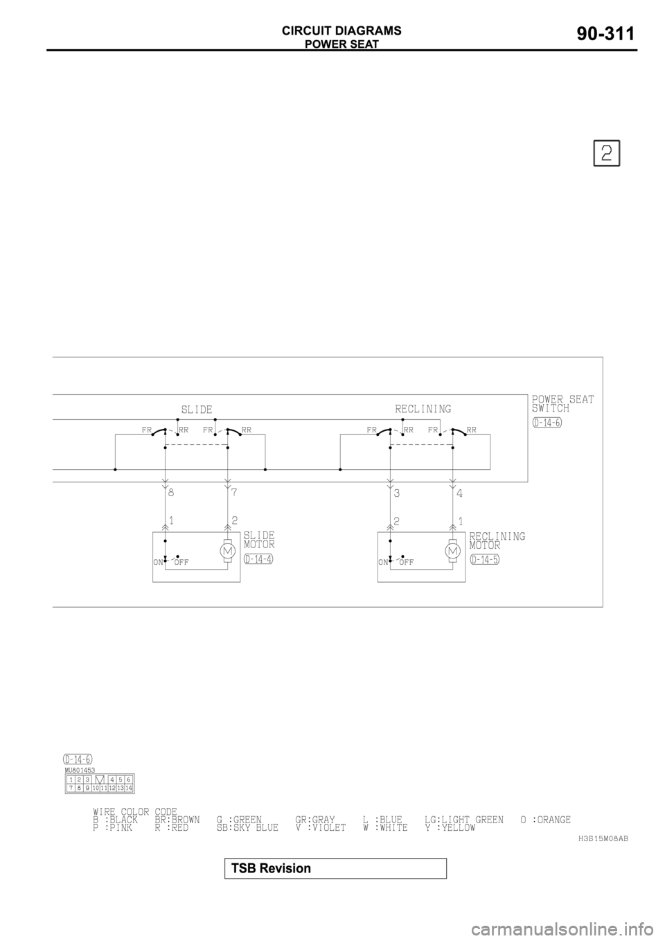 MITSUBISHI SPYDER 2003  Service Repair Manual 
