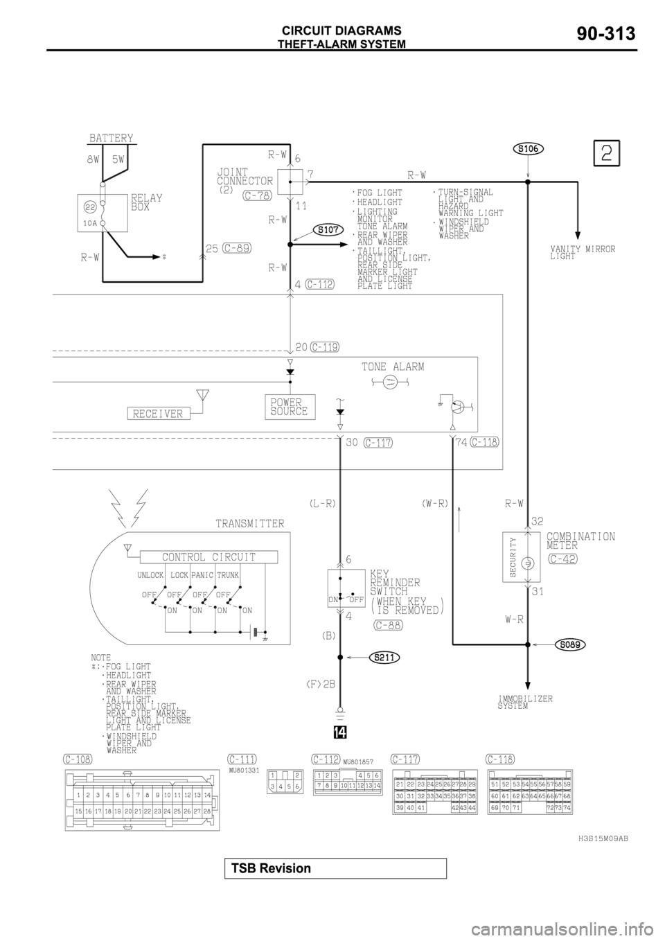 MITSUBISHI SPYDER 2003  Service Repair Manual 