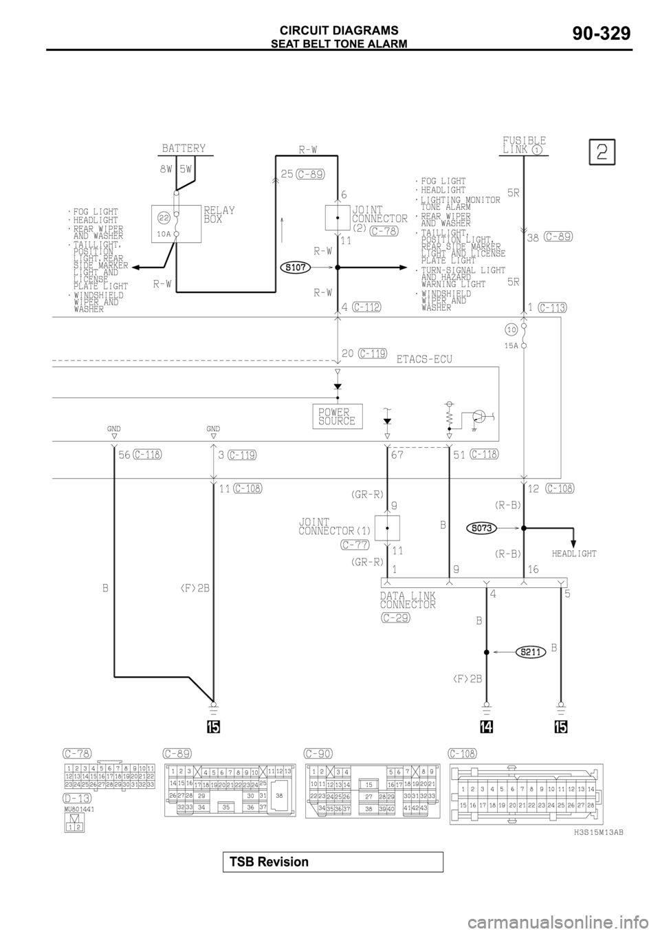 MITSUBISHI SPYDER 2003  Service Repair Manual 