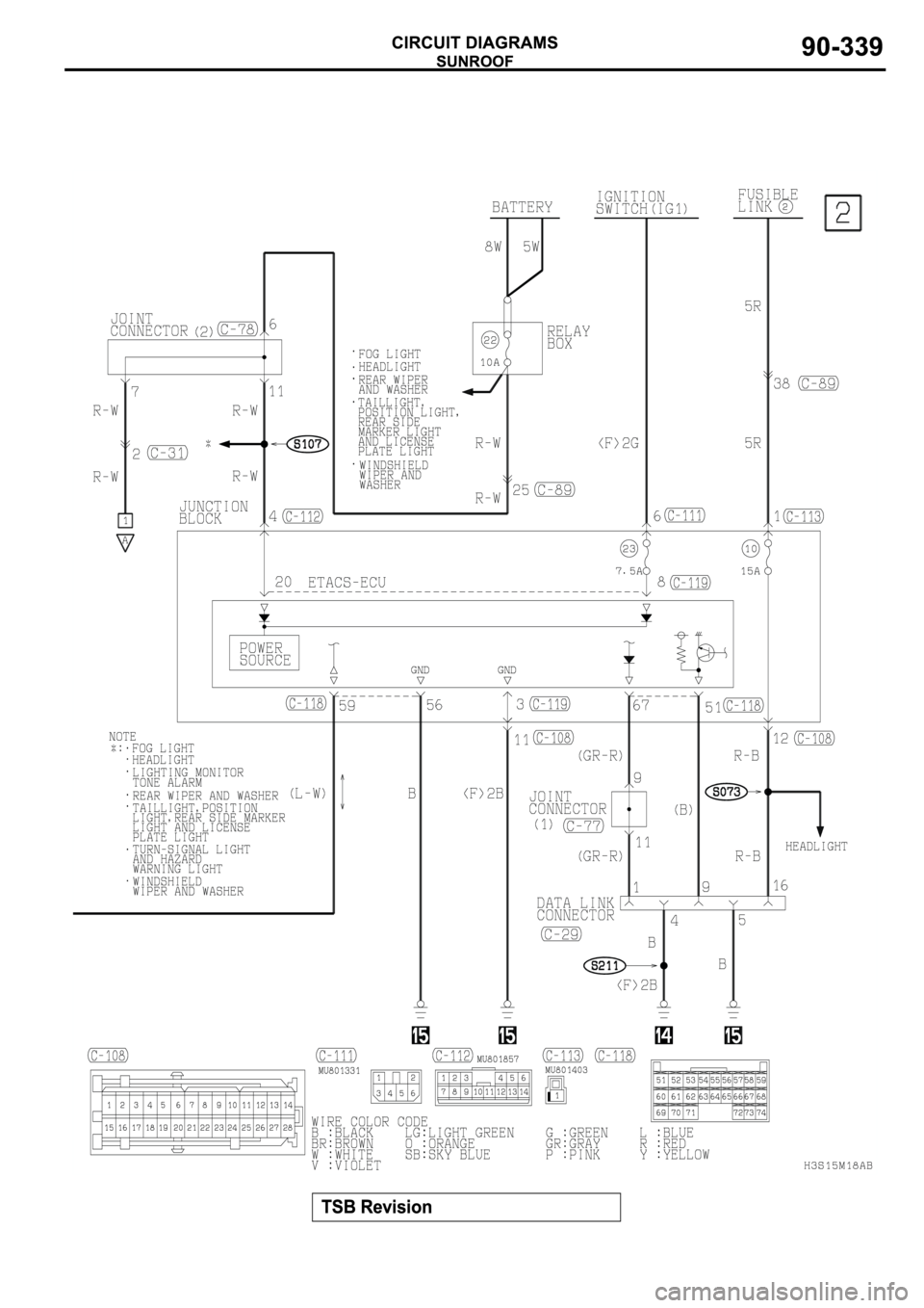 MITSUBISHI SPYDER 2003  Service Repair Manual 