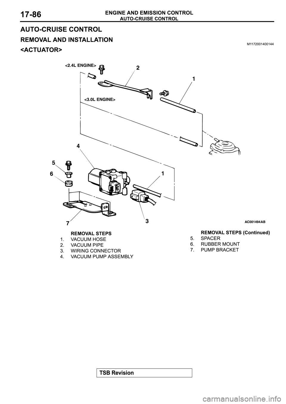 MITSUBISHI SPYDER 2003  Service Repair Manual 