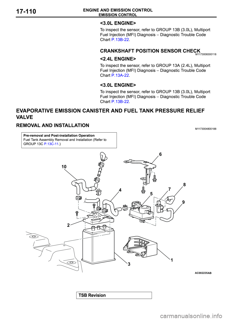 MITSUBISHI SPYDER 2003  Service Repair Manual AC002235
1 2
3
4
56
78
9 10
AB 
