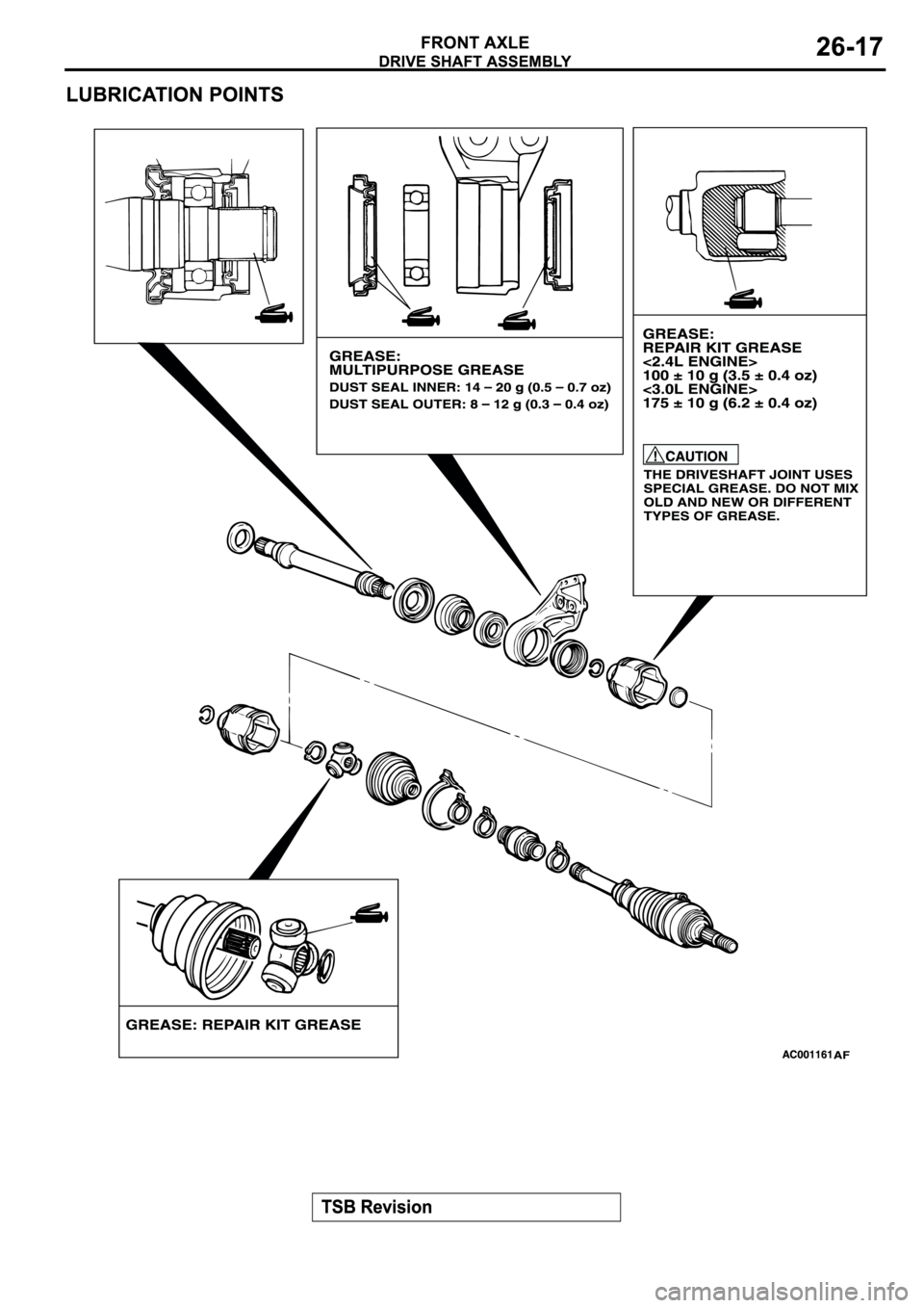 MITSUBISHI SPYDER 2003  Service Repair Manual 