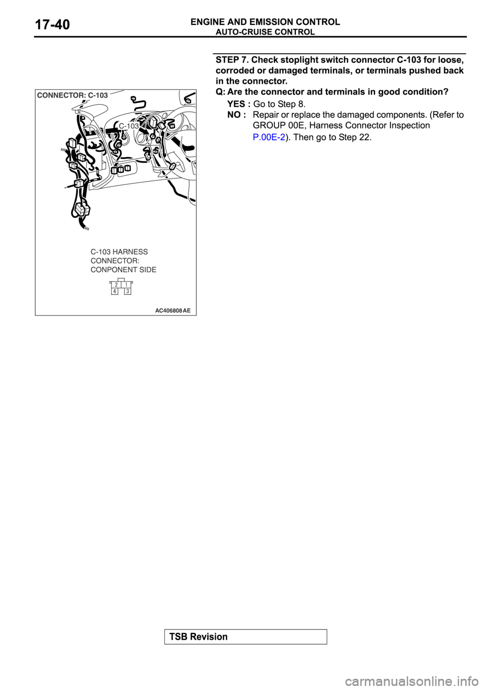 MITSUBISHI SPYDER 2006  Service Repair Manual 
