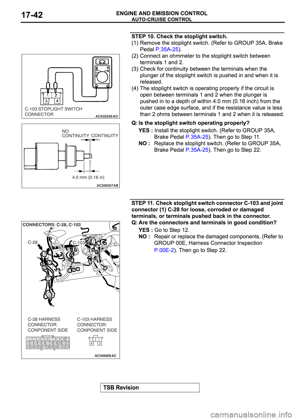 MITSUBISHI SPYDER 2006  Service Repair Manual 