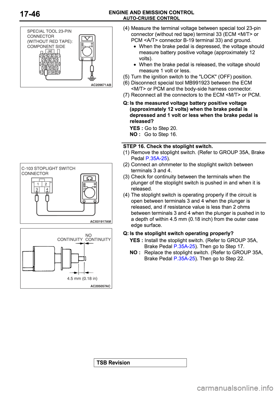 MITSUBISHI SPYDER 2006  Service Repair Manual 