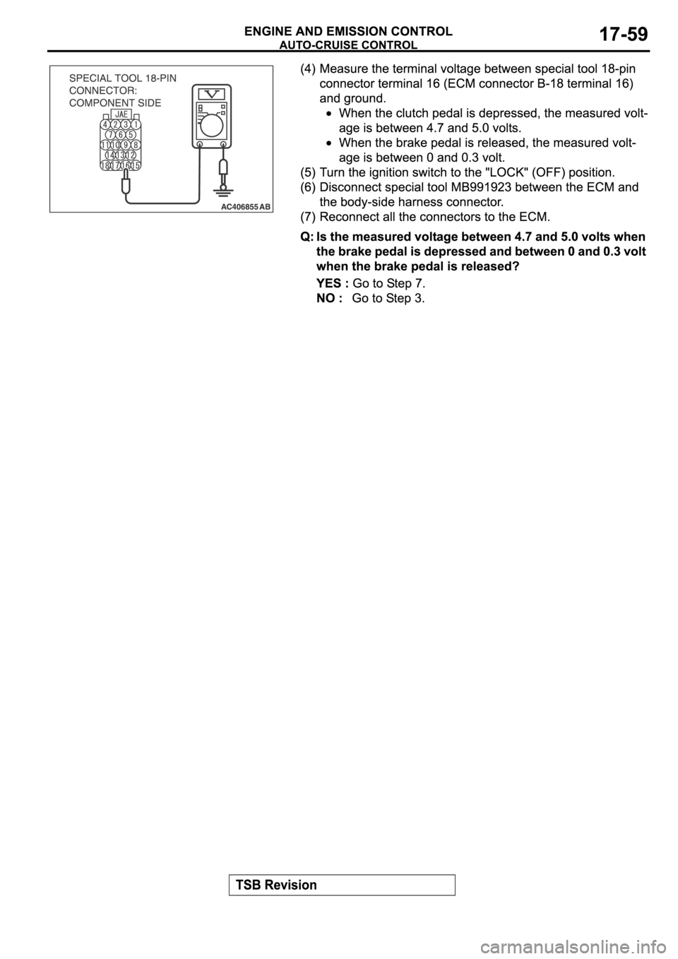 MITSUBISHI SPYDER 2006  Service Repair Manual 