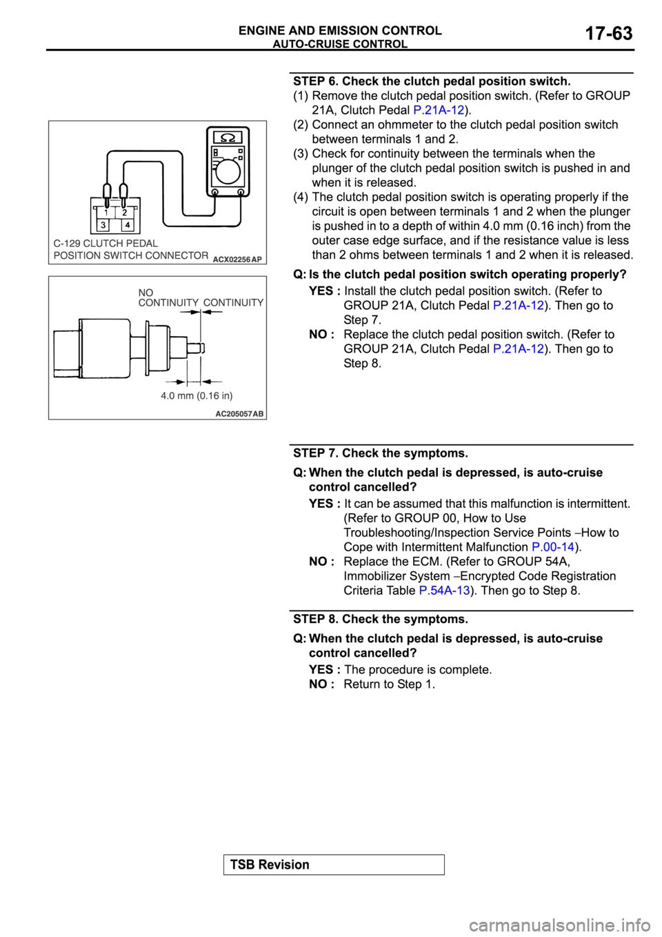 MITSUBISHI SPYDER 2006  Service Repair Manual 
