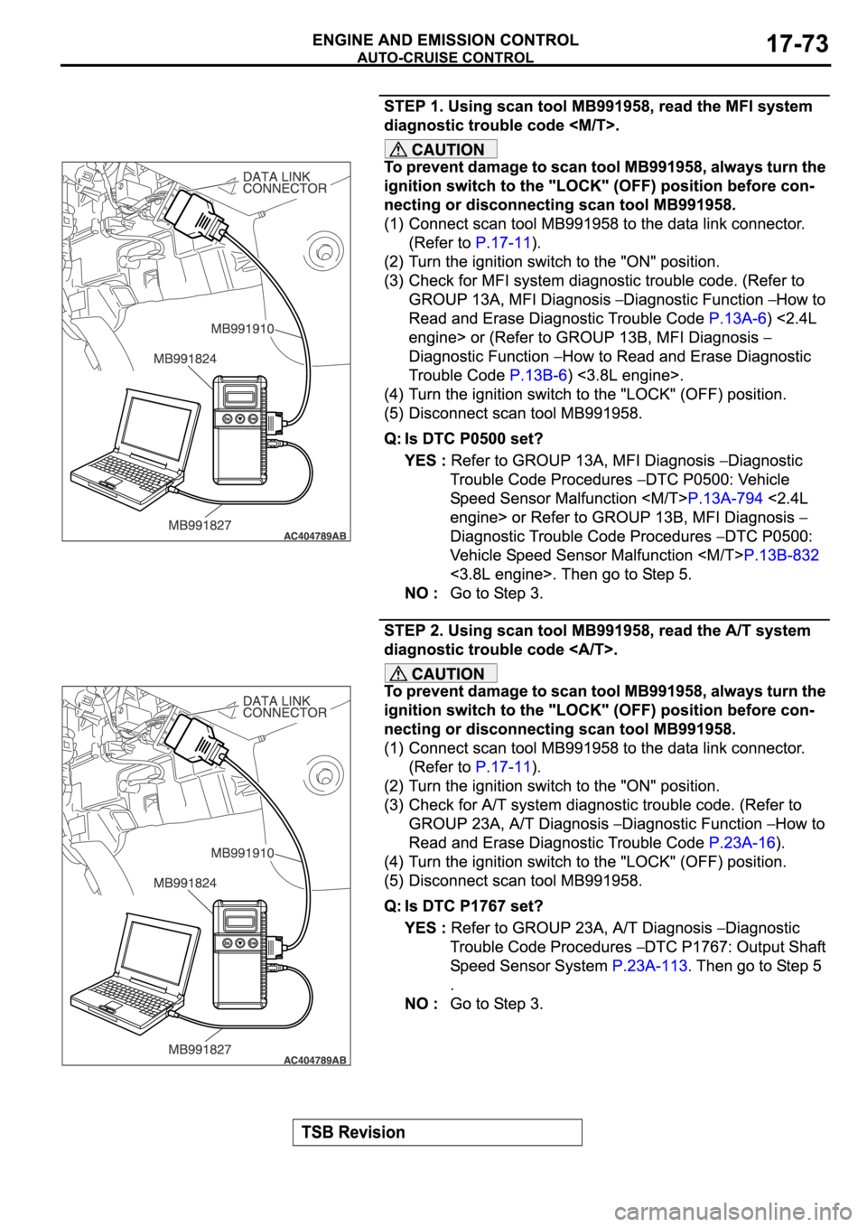 MITSUBISHI SPYDER 2006  Service Repair Manual 