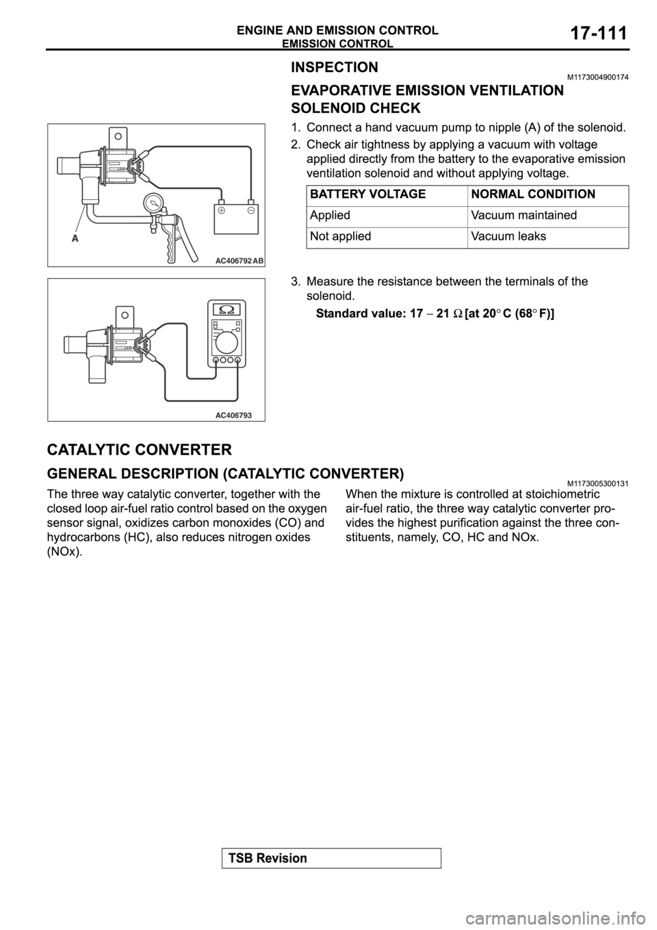 MITSUBISHI SPYDER 2006  Service Repair Manual 