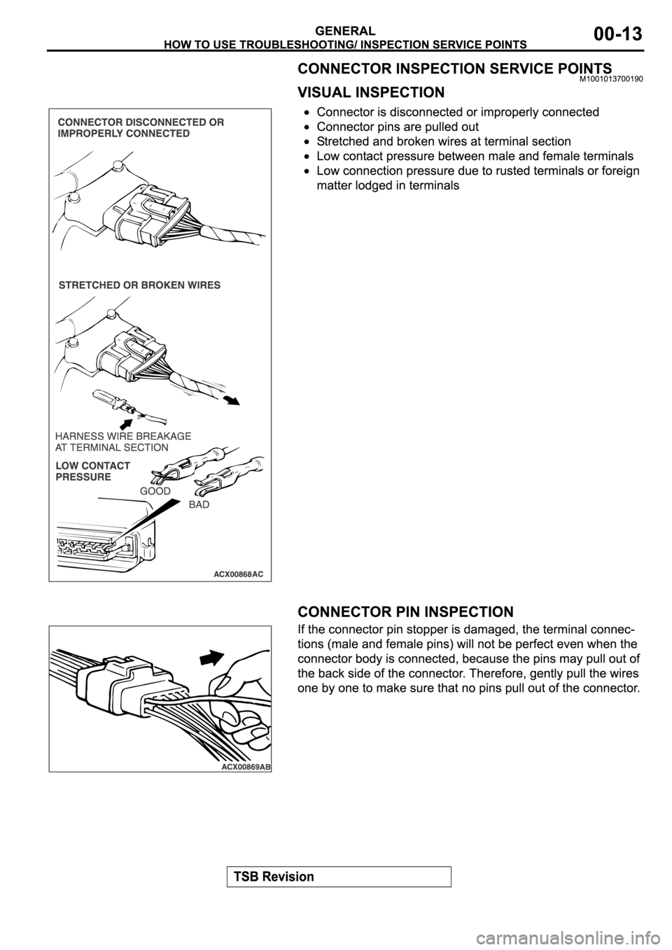 MITSUBISHI SPYDER 2006  Service Owners Guide 