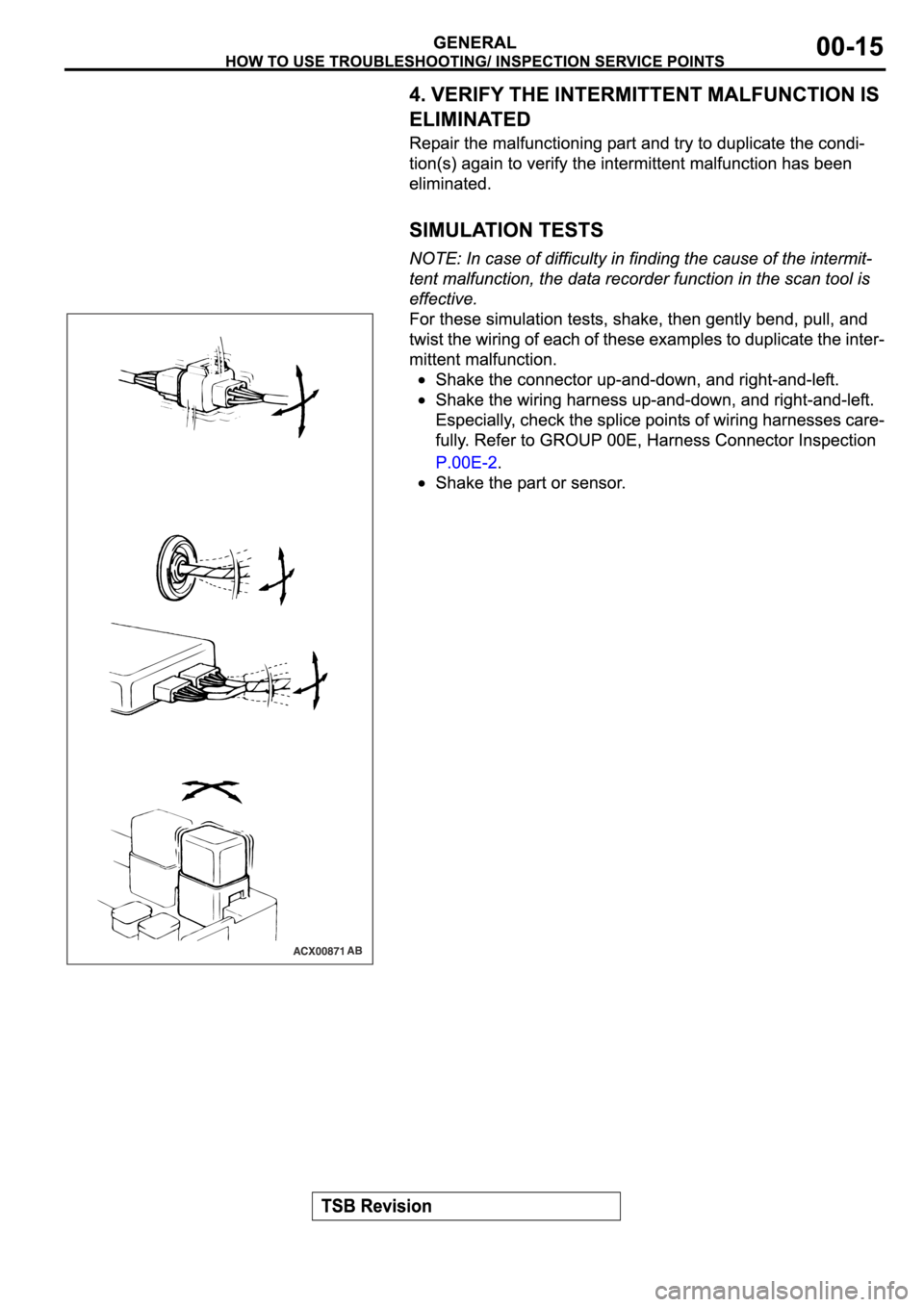 MITSUBISHI SPYDER 2006  Service Owners Guide 