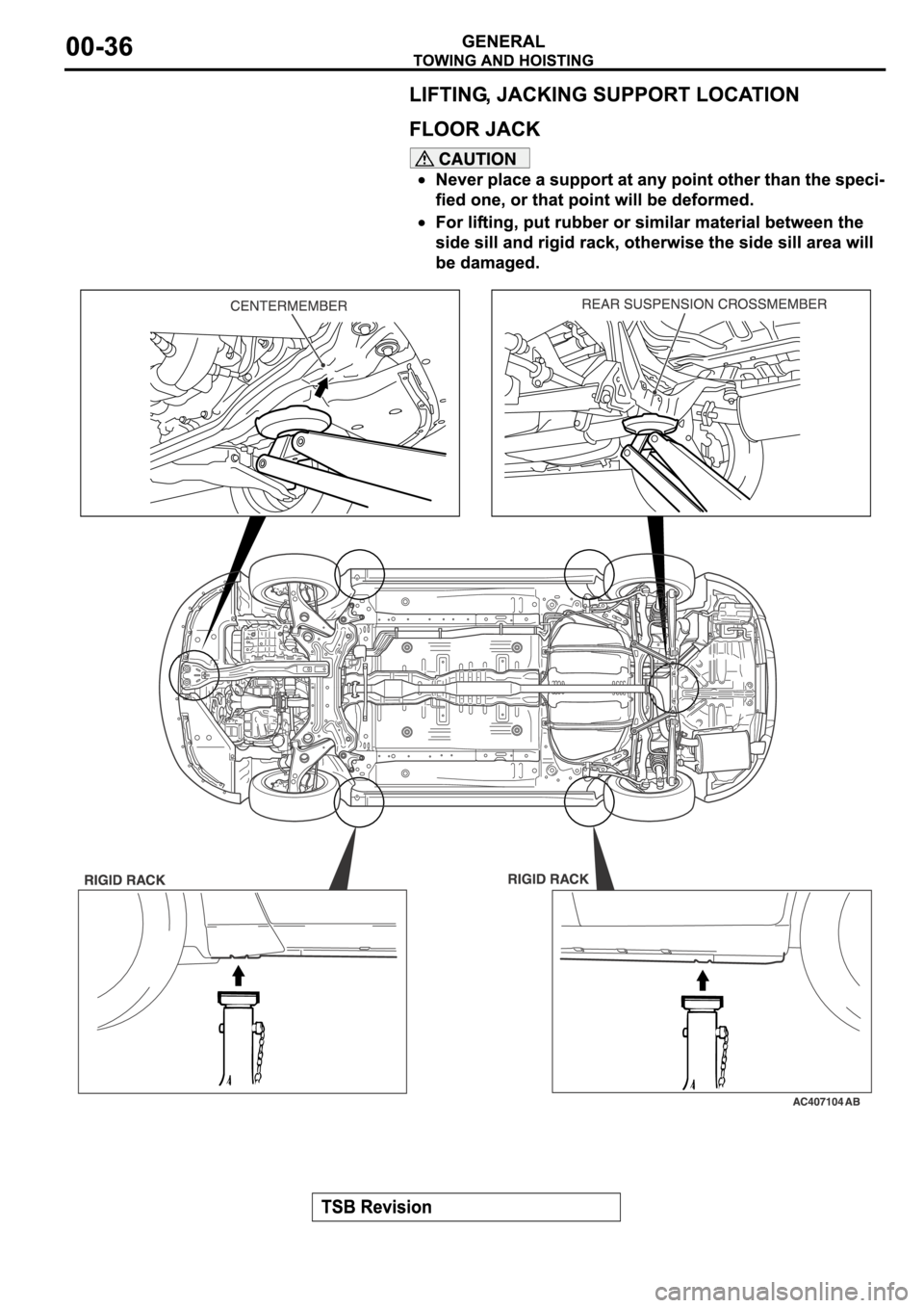 MITSUBISHI SPYDER 2006  Service Workshop Manual 