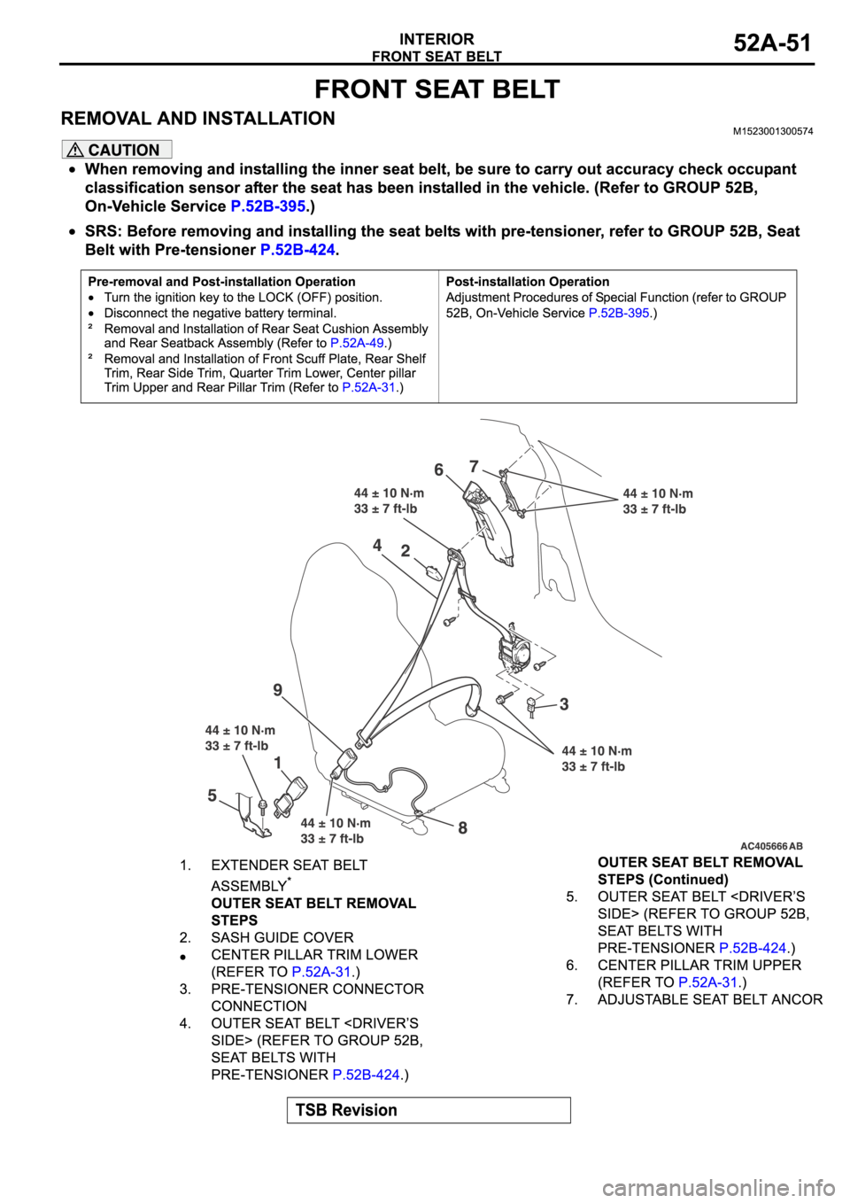 MITSUBISHI SPYDER 2006  Service Repair Manual 