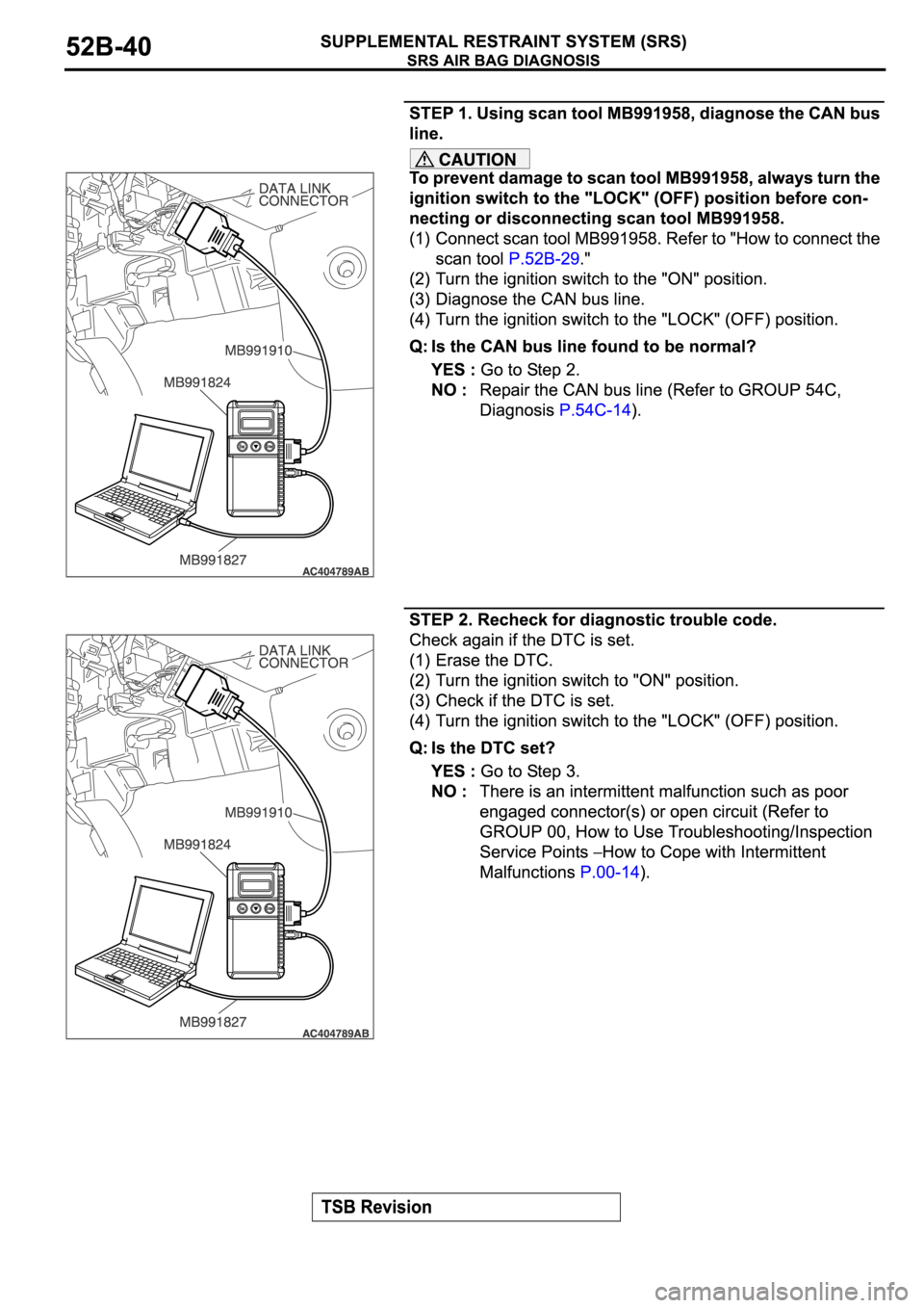 MITSUBISHI SPYDER 2006  Service Repair Manual 