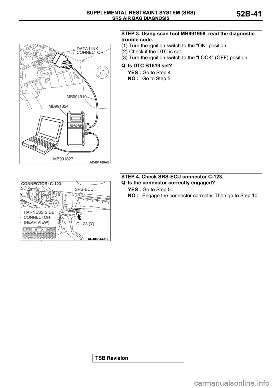 MITSUBISHI SPYDER 2006  Service Repair Manual 