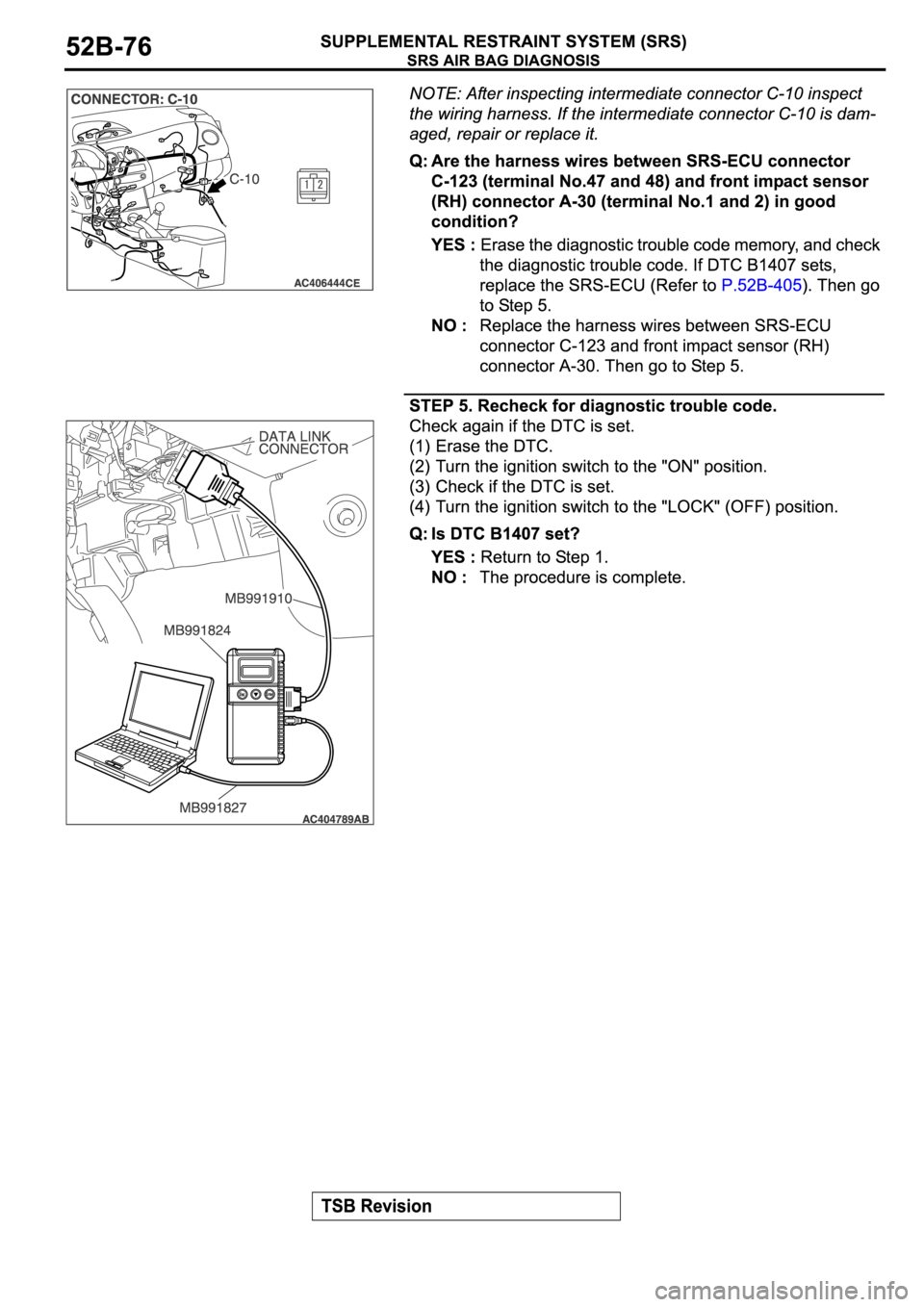 MITSUBISHI SPYDER 2006  Service Repair Manual 