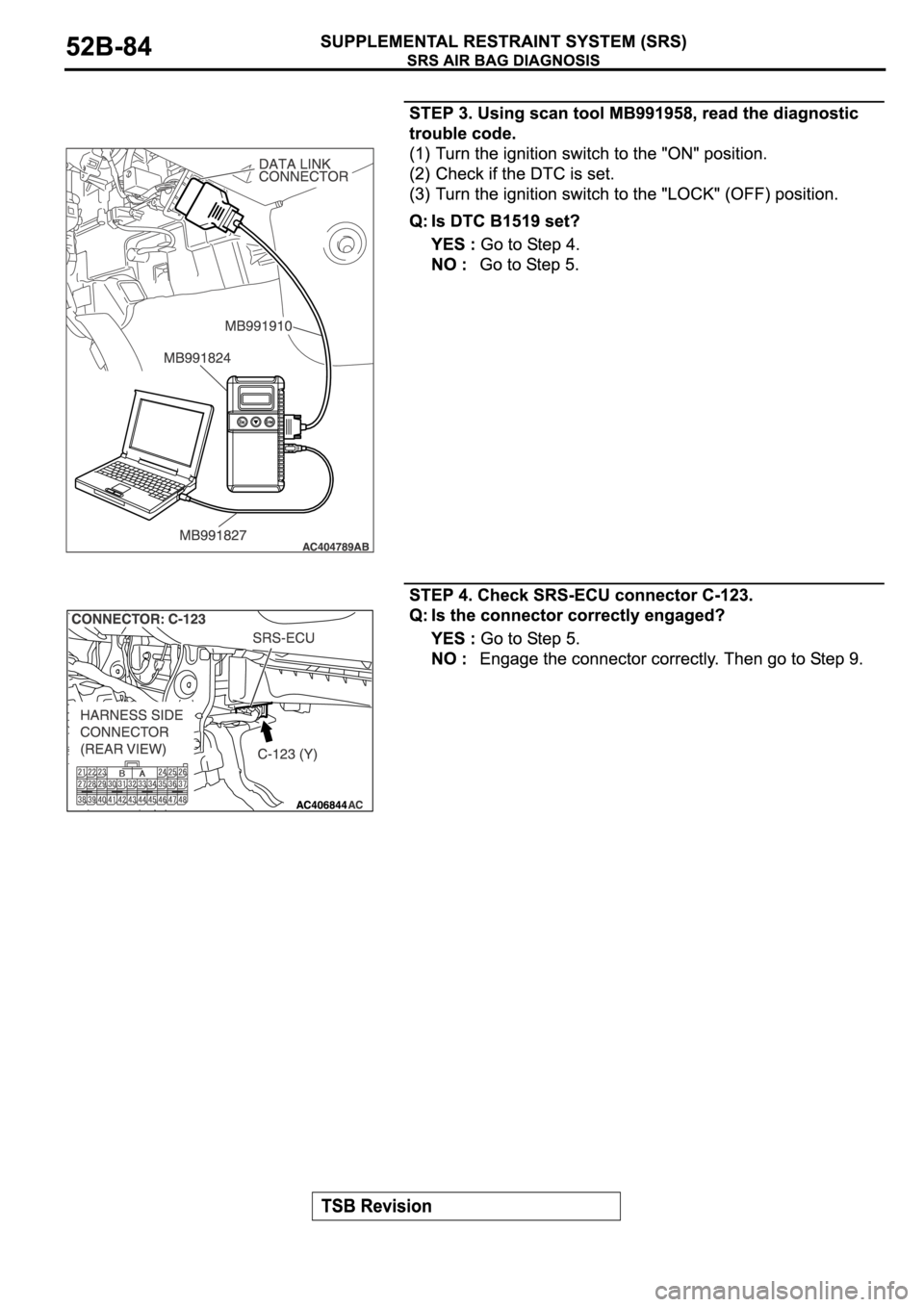 MITSUBISHI SPYDER 2006  Service Repair Manual 