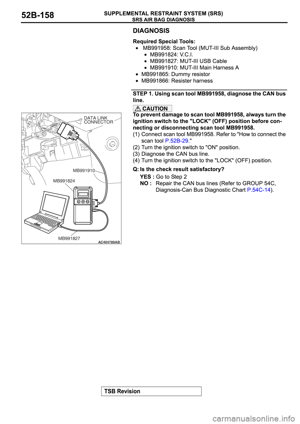 MITSUBISHI SPYDER 2006  Service Repair Manual 