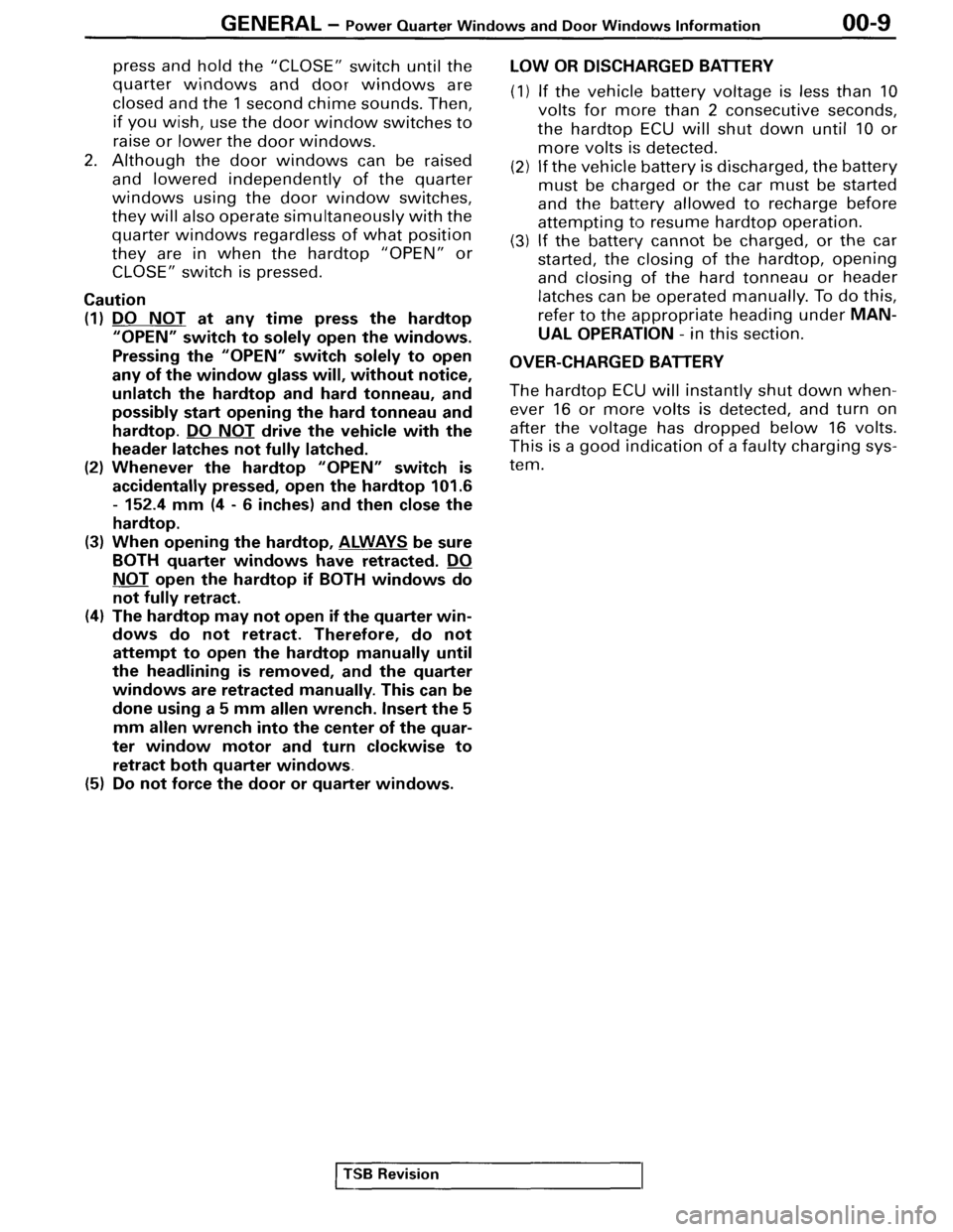 MITSUBISHI SPYDER 1995 Supplement User Guide MITSUBISHI SPYDER 1995 Supplement User Guide
