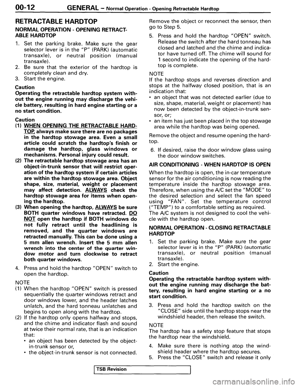 MITSUBISHI SPYDER 1995 Supplement User Guide MITSUBISHI SPYDER 1995 Supplement User Guide