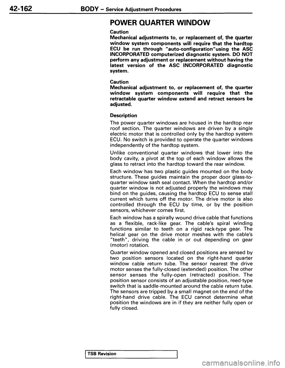 MITSUBISHI SPYDER 1995 Service Manual Supplement MITSUBISHI SPYDER 1995 Service Manual Supplement