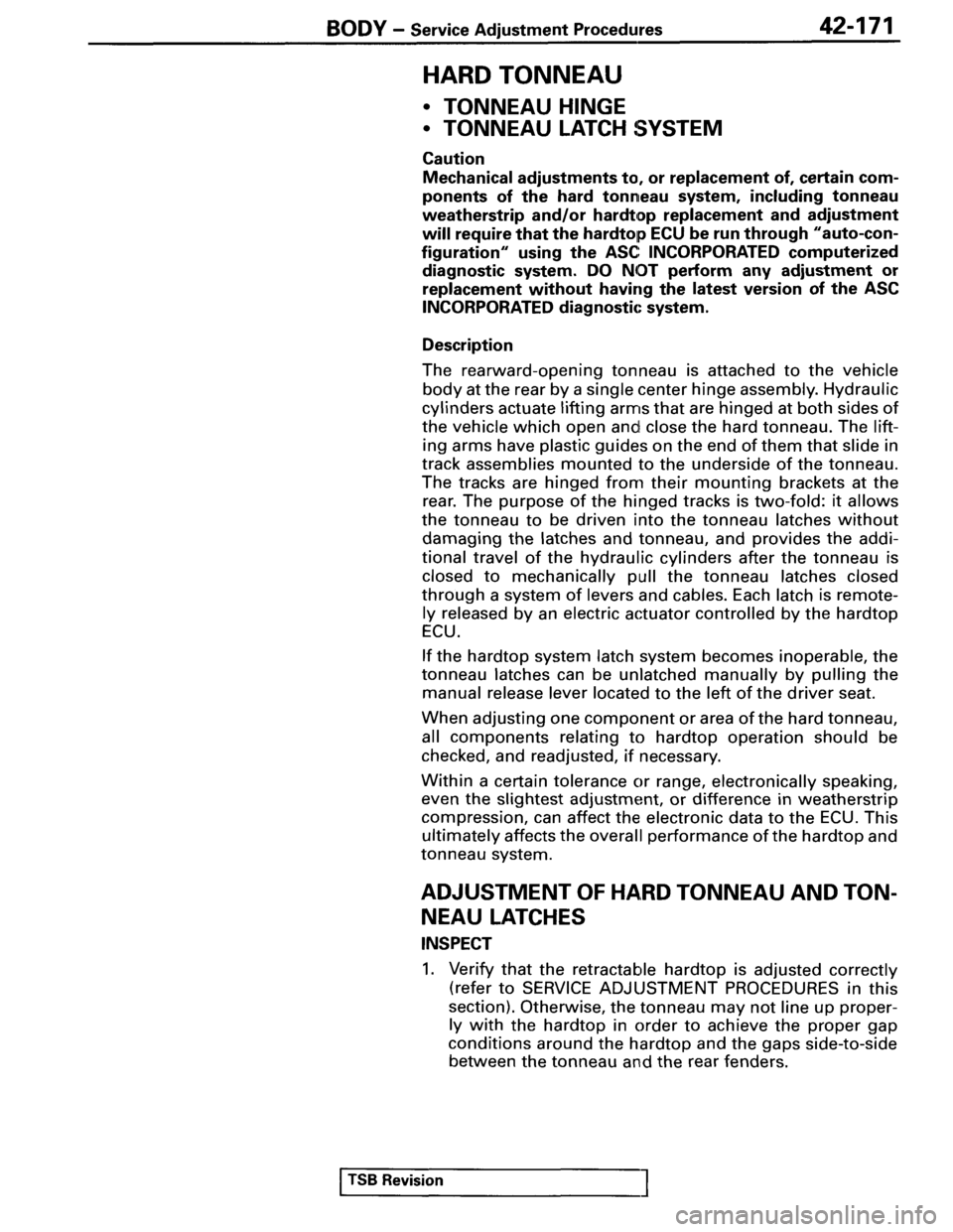 MITSUBISHI SPYDER 1995 Service Manual Supplement MITSUBISHI SPYDER 1995 Service Manual Supplement