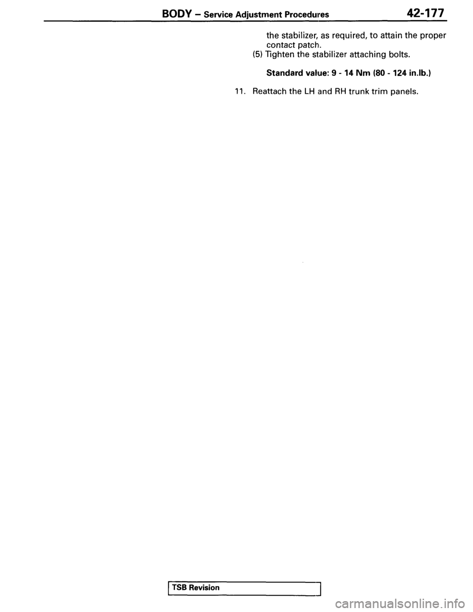 MITSUBISHI SPYDER 1995 Service Manual Supplement MITSUBISHI SPYDER 1995 Service Manual Supplement
