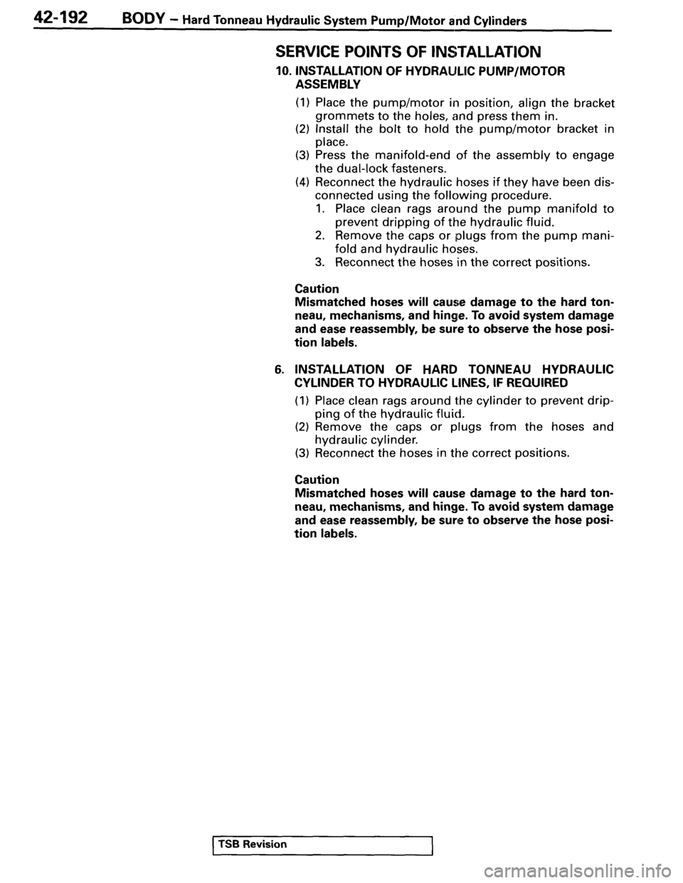 MITSUBISHI SPYDER 1995 Service Manual Supplement MITSUBISHI SPYDER 1995 Service Manual Supplement
