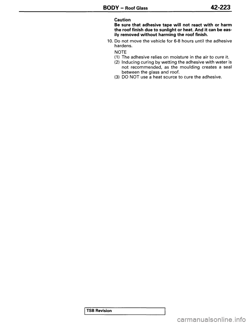 MITSUBISHI SPYDER 1995 Service Manual Supplement MITSUBISHI SPYDER 1995 Service Manual Supplement