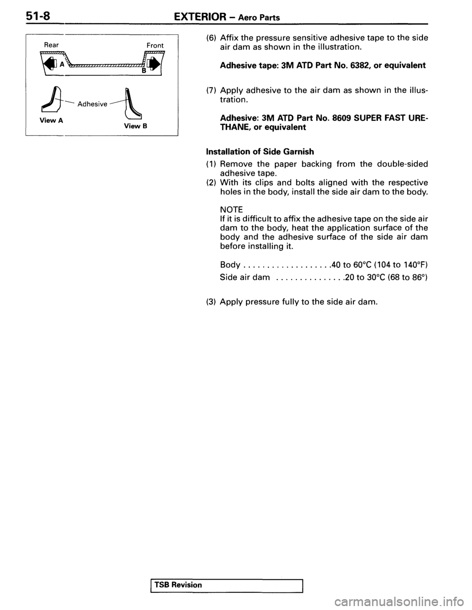 MITSUBISHI SPYDER 1995 Service Manual Supplement MITSUBISHI SPYDER 1995 Service Manual Supplement