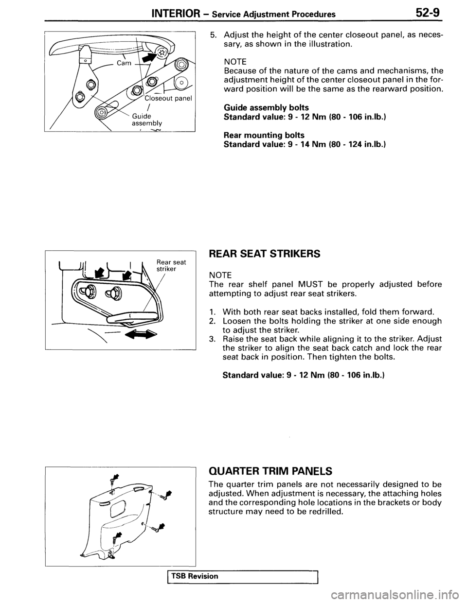 MITSUBISHI SPYDER 1995  Service Manual Supplement 