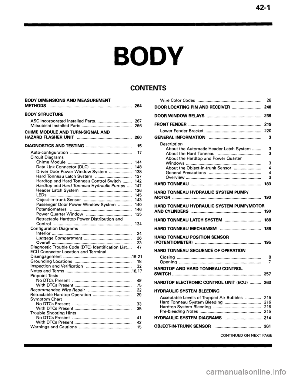 MITSUBISHI SPYDER 1995 Supplement Owners Guide MITSUBISHI SPYDER 1995 Supplement Owners Guide