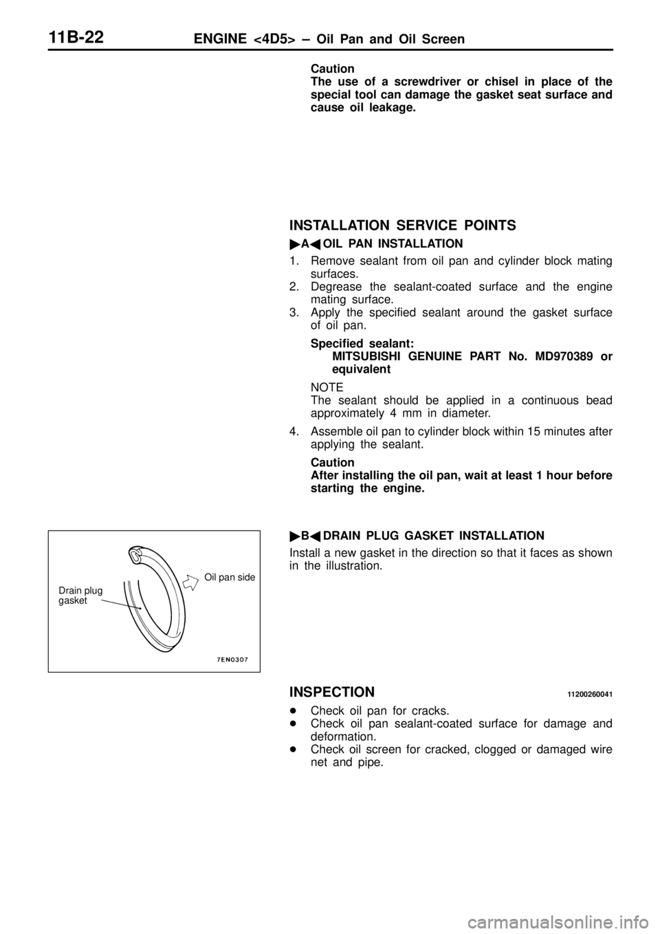 MITSUBISHI TRITON 1997  Workshop Manual 