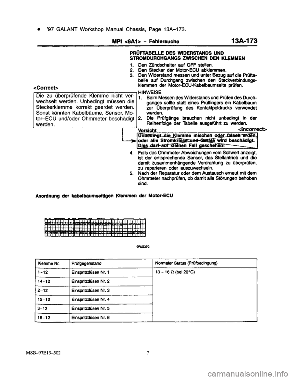 MITSUBISHI TRITON 1997 Workshop Manual MITSUBISHI TRITON 1997 Workshop Manual