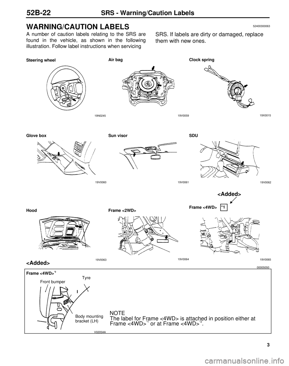 MITSUBISHI TRITON 1997 Workshop Manual G
lo ve b ox Sun v is o r SD U H
ood Fra m e < 2W D> <
A dded >
F ra m e < 4W D> 9 0
059 I 5
2400300063
0 0005050 MITSUBISHI TRITON 1997 Workshop Manual G
lo ve b ox Sun v is o r SD U H
ood Fra m e < 2W D> <
A dded >
F ra m e < 4W D> 9 0
059 I 5
2400300063
0 0005050