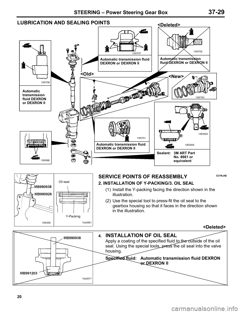 MITSUBISHI TRITON 1997  Workshop Manual A    