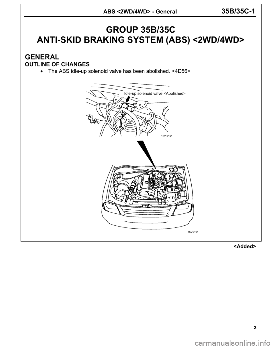 MITSUBISHI TRITON 1997  Workshop Manual 