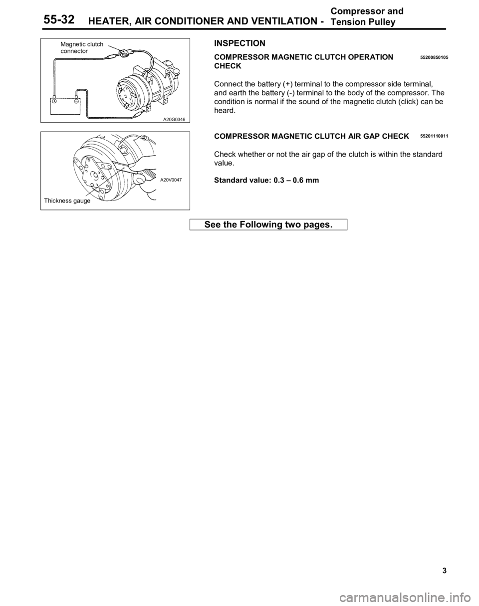 MITSUBISHI TRITON 1997  Workshop Manual 