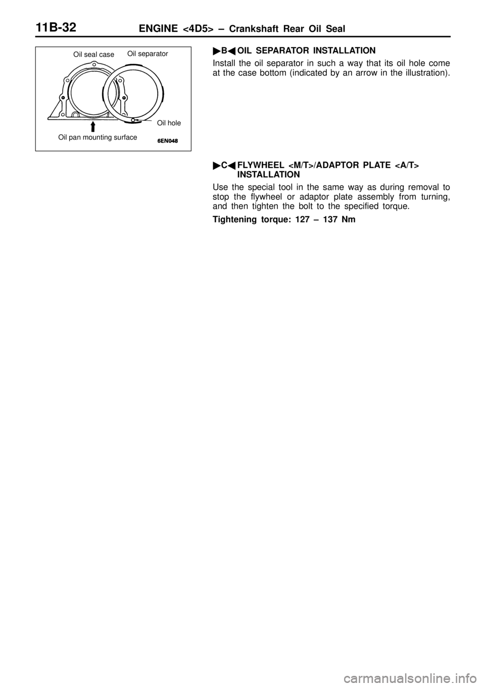 MITSUBISHI TRITON 1997  Workshop Manual 