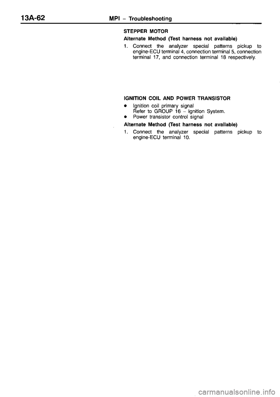 MITSUBISHI TRITON 1997 Workshop Manual MITSUBISHI TRITON 1997 Workshop Manual