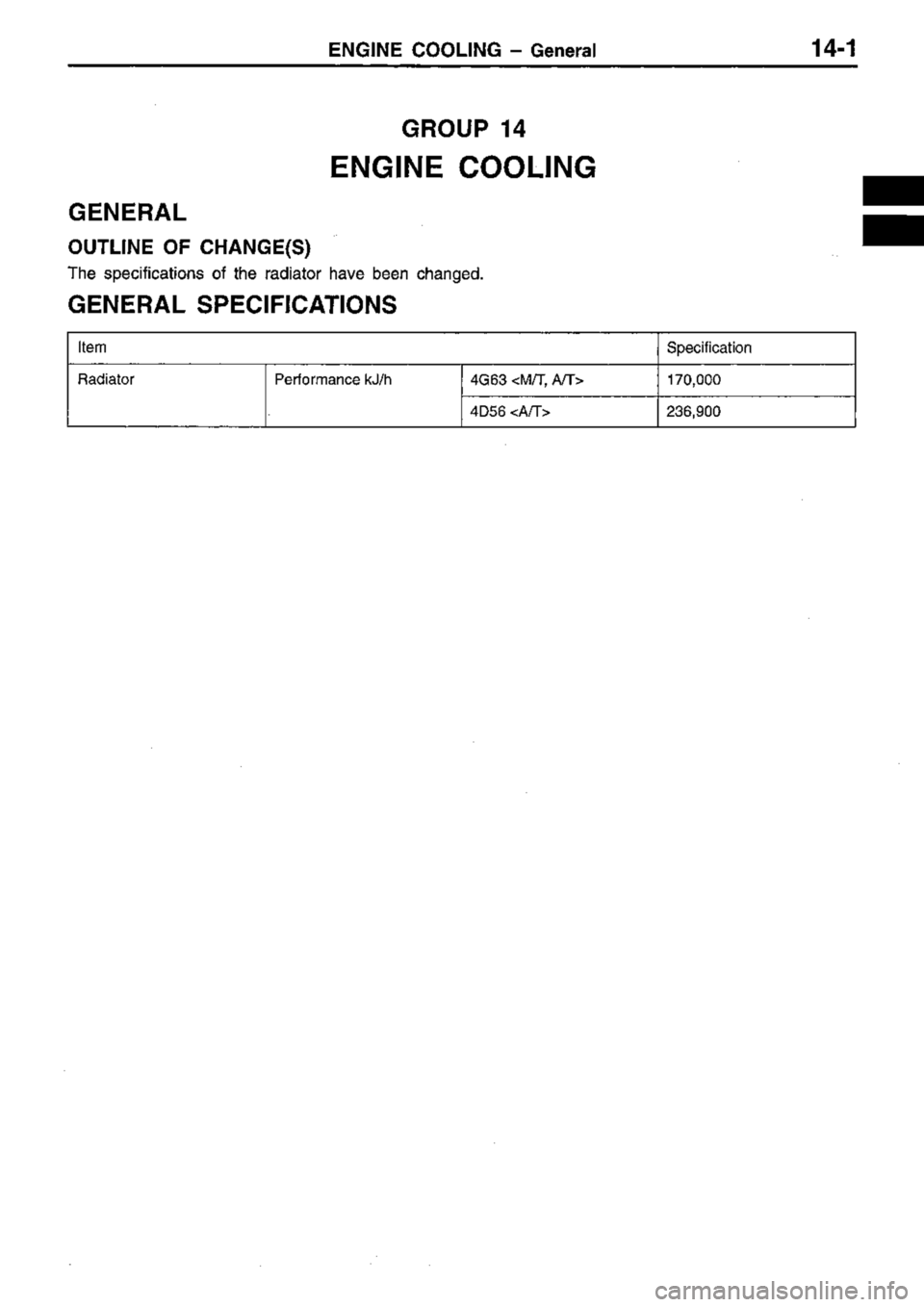 MITSUBISHI TRITON 1997 Workshop Manual MITSUBISHI TRITON 1997 Workshop Manual
