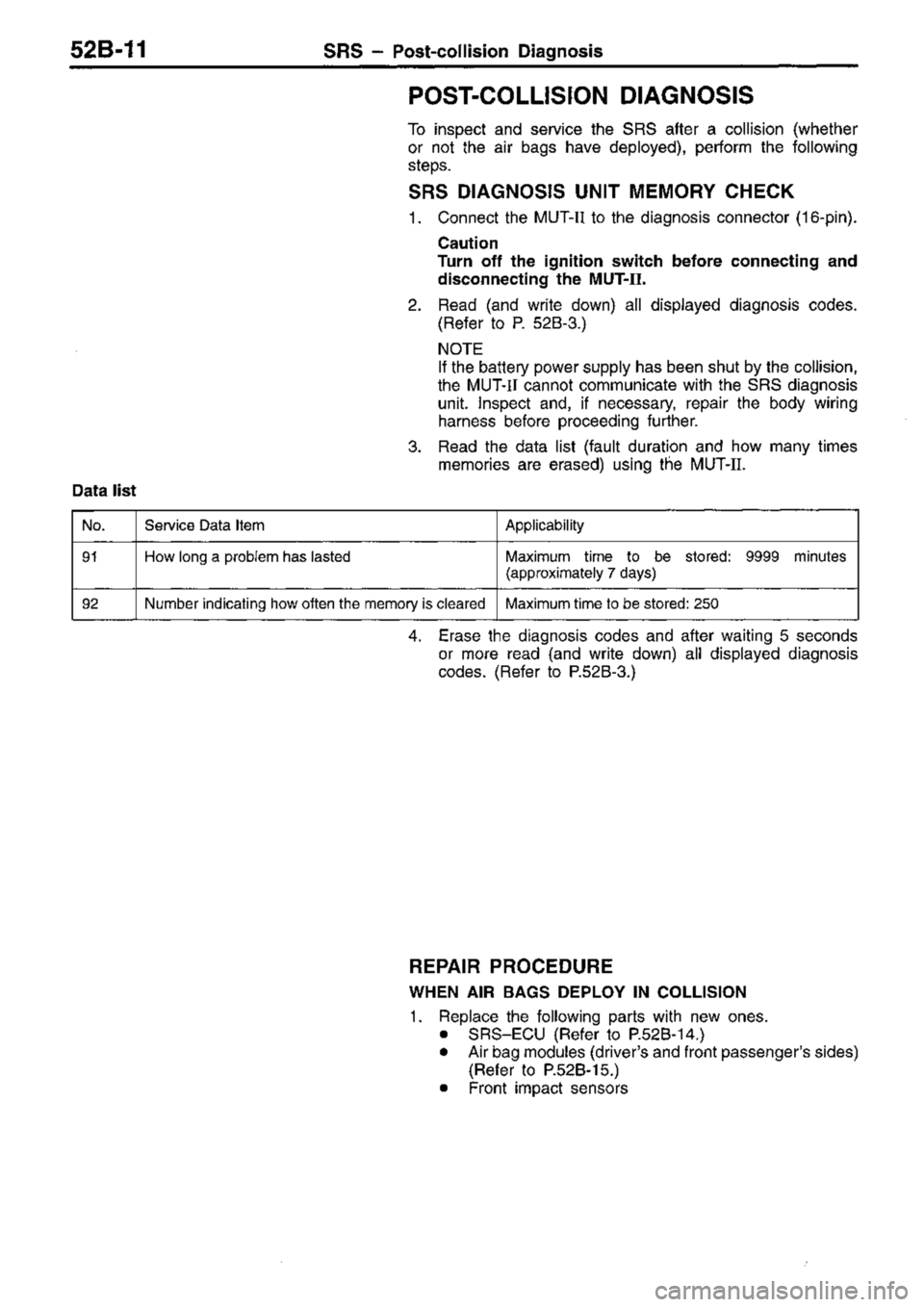 MITSUBISHI TRITON 1997 Workshop Manual MITSUBISHI TRITON 1997 Workshop Manual