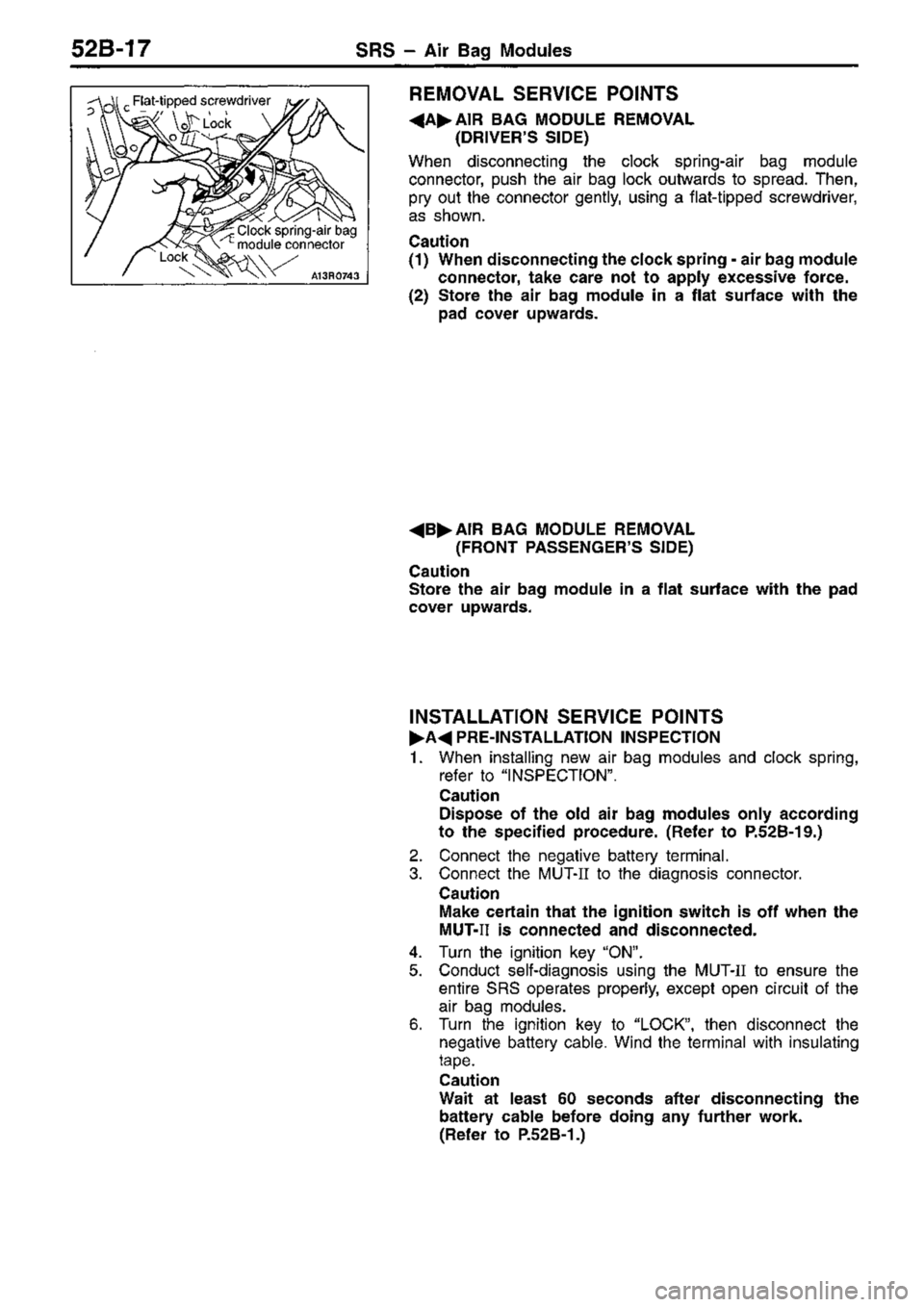 MITSUBISHI TRITON 1997 Workshop Manual MITSUBISHI TRITON 1997 Workshop Manual