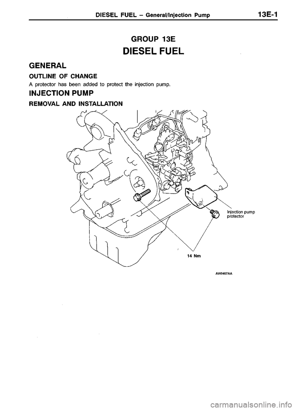 MITSUBISHI TRITON 1997 Workshop Manual MITSUBISHI TRITON 1997 Workshop Manual